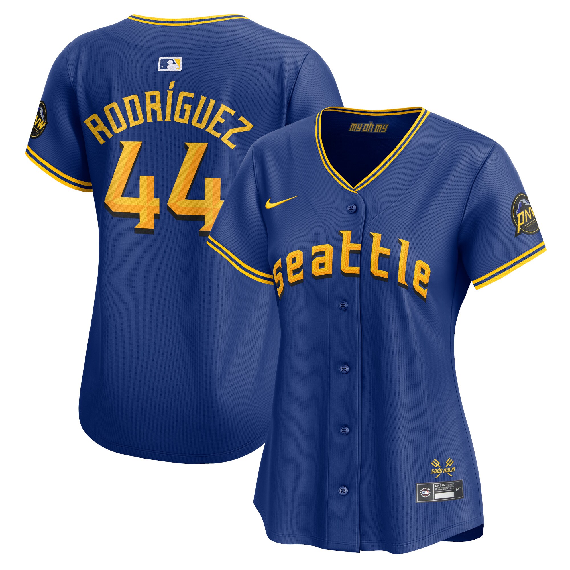 Women's Seattle Mariners Julio RodrÃ­guez Royal City Connect Limited Player Jersey