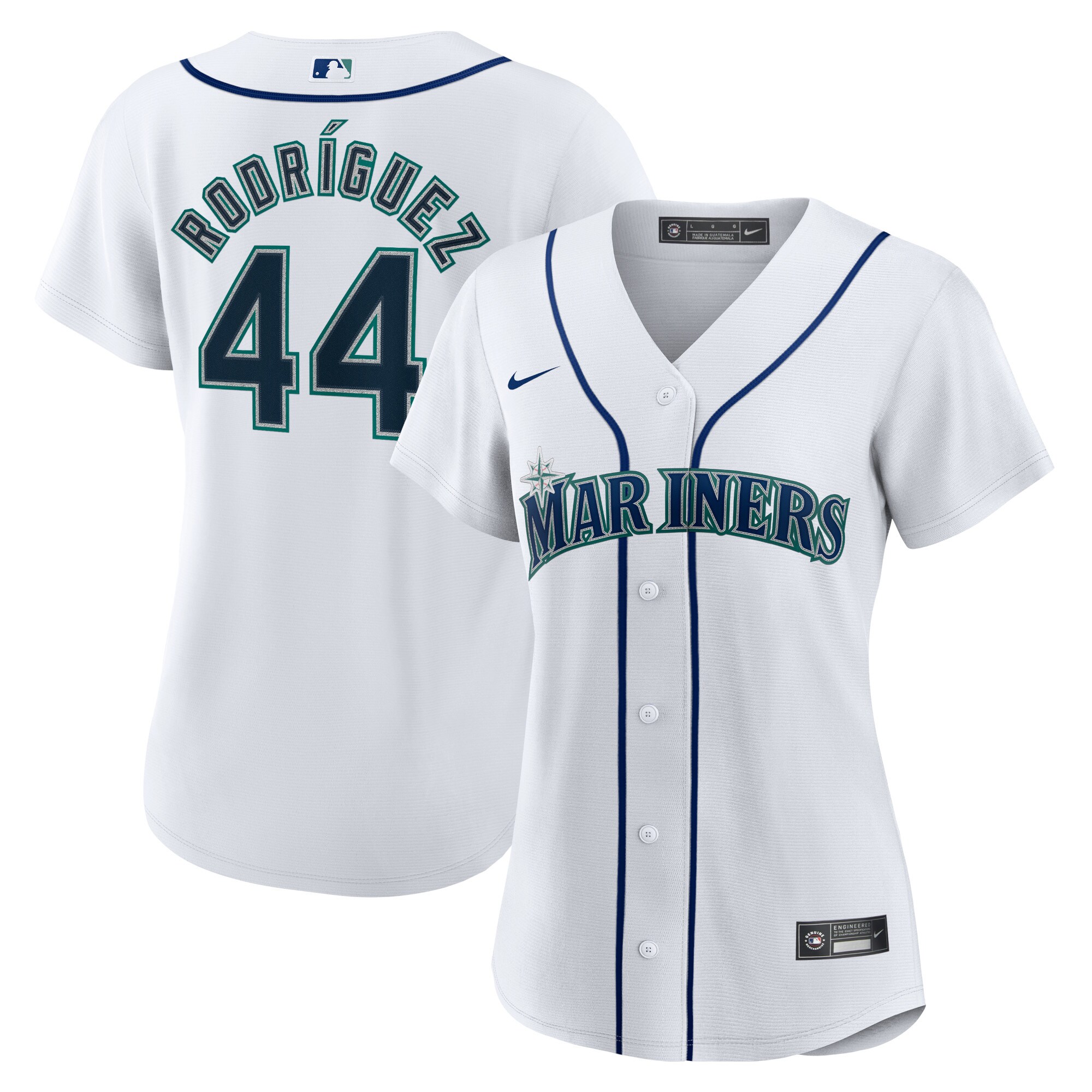 Women's Seattle Mariners Julio RodrÃ­guez White Home Jersey