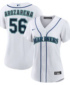 Women's Seattle Mariners Randy Arozarena White Home Jersey