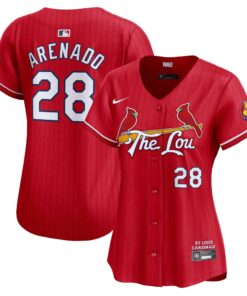 Women's St. Louis Cardinals Red 2024 City Connect Vapor Premier Limited Jersey