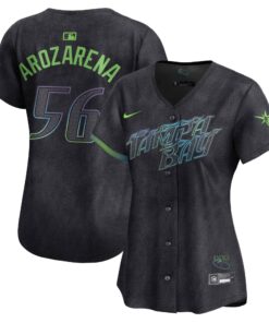 Women's Tampa Bay Rays 2024 City Connect Vapor Premier Limited Jersey - Charcoal