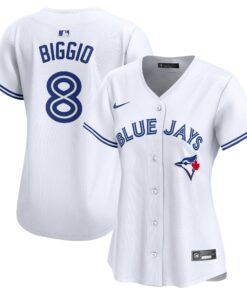 Women's Toronto Blue Jays Cavan Biggio White Home Limited Player Jersey