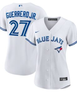 Women's Toronto Blue Jays Vladimir Guerrero Jr. White Home Player Jersey