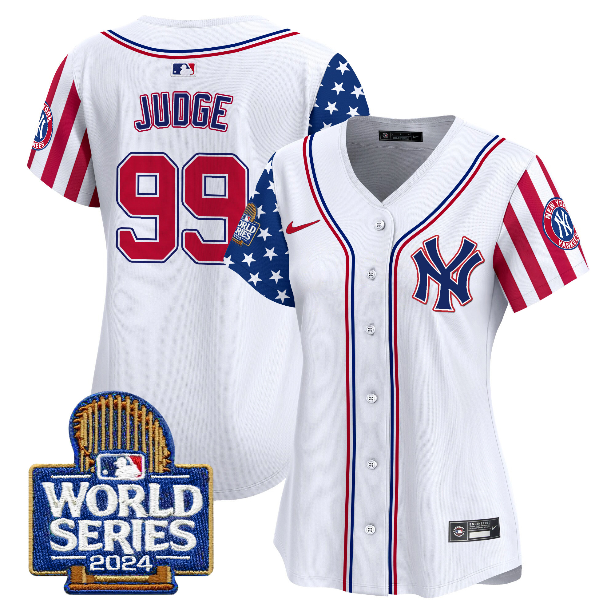 Women's Yankees American Style 2024 World Series Vapor Premier Limited Jersey