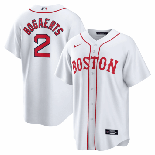 Xander Bogaerts 2 Boston Red Sox Home Men Jersey - White