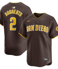 Xander Bogaerts 2 San Diego Padres Away Limited Player Men Jersey - Brown