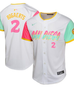 Xander Bogaerts 2 San Diego Padres City Connect Limited YOUTH Jersey - White