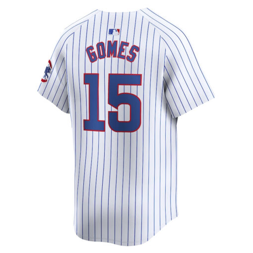 Yan Gomes 15 Chicago Cubs Home Limited Player Men Jersey - White - Image 3