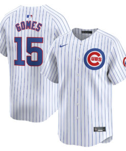 Yan Gomes 15 Chicago Cubs Home Limited Player Men Jersey - White