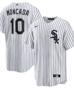 Yoan Moncada 10 Chicago White Sox Home Limited Player Men Jersey - White