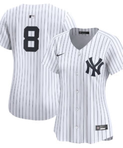 Yogi Berra 8 New York Yankees Women Home Limited Player Jersey - White