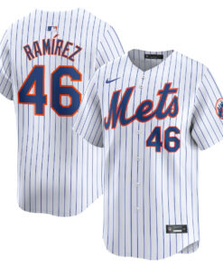 Yohan Ramirez 46 New York Mets Home Limited Men Jersey - White