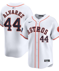 Yordan Alvarez 44 Houston Astros 2024 MLB World Tour Mexico City Series Home Limited Jersey - White