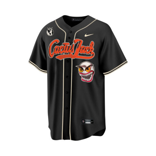 Yordan Alvarez 44 Houston Astros Cactus Jack Men Jersey - Black - Image 2
