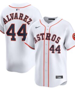 Yordan Alvarez 44 Houston Astros Home Limited Player Men Jersey - White