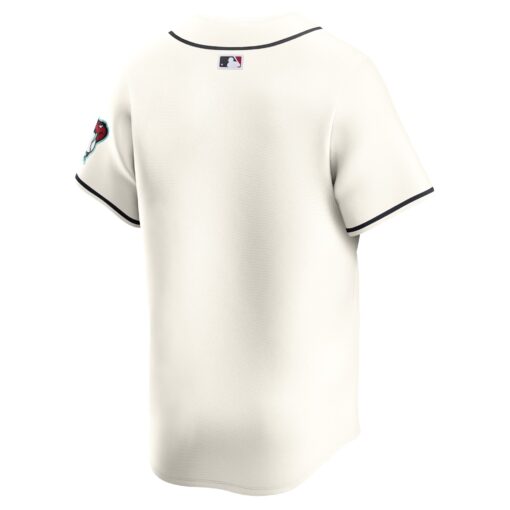 Youth Arizona Diamondbacks White Home Limited Jersey - Image 3