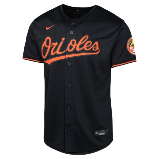 Youth Baltimore Orioles Black Alternate Limited Jersey - Image 2