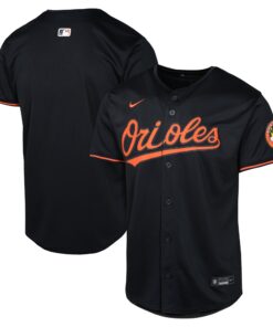 Youth Baltimore Orioles Black Alternate Limited Jersey