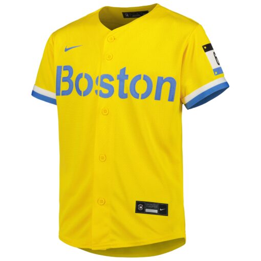 Youth Boston Red Sox David Ortiz Gold City Connect Player Jersey - Image 2