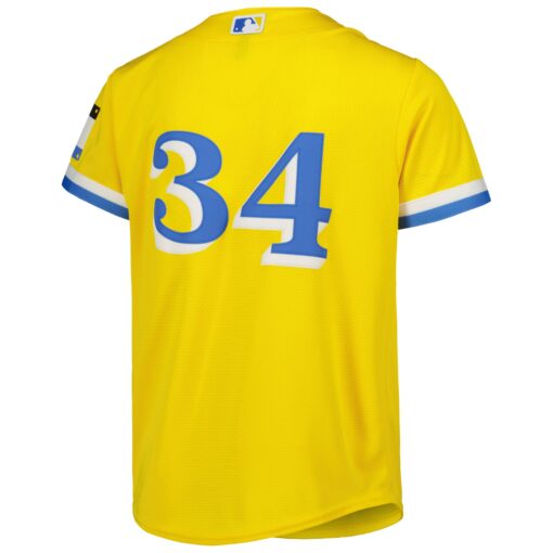Youth Boston Red Sox David Ortiz Gold City Connect Player Jersey - Image 3