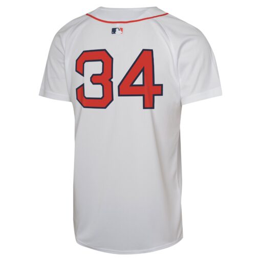 Youth Boston Red Sox David Ortiz White Home Limited Jersey - Image 3