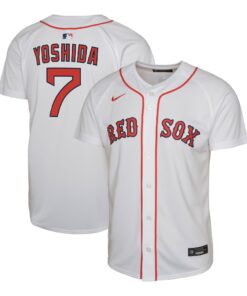 Youth Boston Red Sox Masataka Yoshida White Home Player Jersey