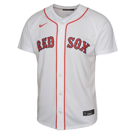 Youth Boston Red Sox Masataka Yoshida White Home Player Jersey - Image 2