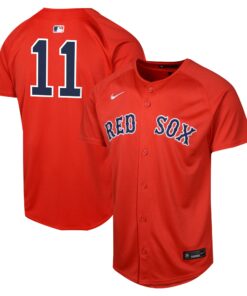 Youth Boston Red Sox Rafael Devers Red Alternate Limited Player Jersey
