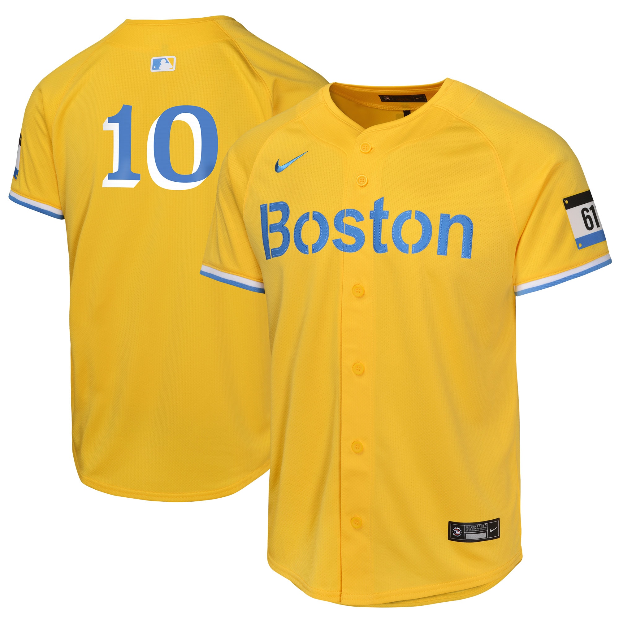 Youth Boston Red Sox Trevor Story Gold City Connect Limited Player Jersey