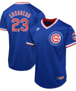 Youth Chicago Cubs Ryne Sandberg Blue Cooperstown Collection Limited Player Jersey