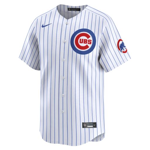 Youth Chicago Cubs White Home Limited Custom Jersey - Image 2