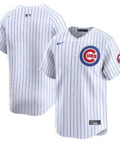 Youth Chicago Cubs White Home Limited Jersey