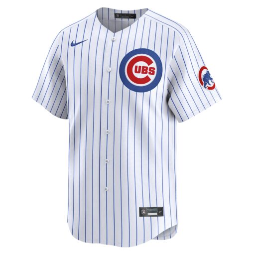 Youth Chicago Cubs White Home Limited Jersey - Image 2