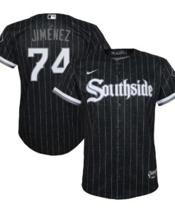 Youth Chicago White Sox Eloy Jimenez Black City Connect Player Jersey