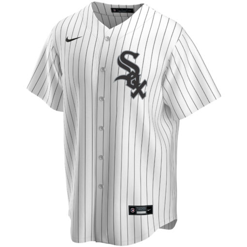 Youth Chicago White Sox White Home Custom Jersey - Image 2