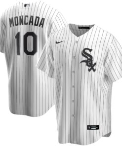 Youth Chicago White Sox Yoan Moncada White Alternate Player Jersey