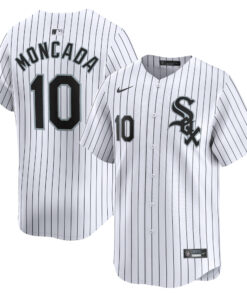 Youth Chicago White Sox Yoan Moncada White Home Limited Player Jersey