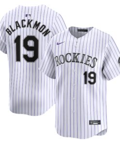 Youth Colorado Rockies Charlie Blackmon White Home Limited Player Jersey