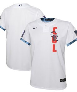 Youth Colorado Rockies White 2021 MLB All-Star Game Jersey