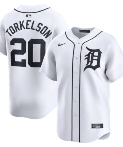 Youth Detroit Tigers Spencer Torkelson White Home Limited Player Jersey