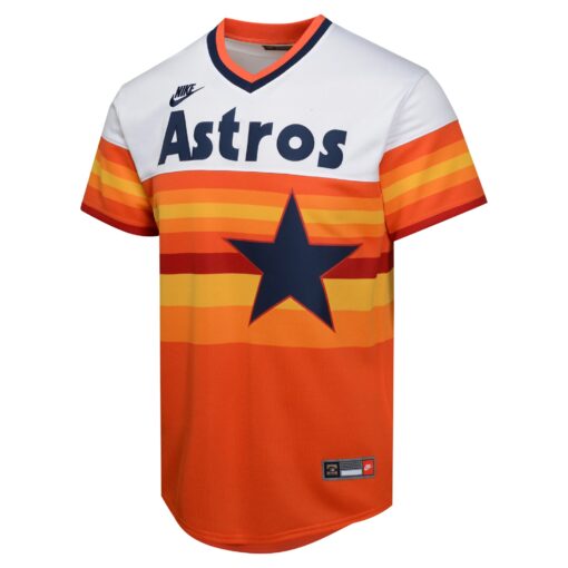 Youth Houston Astros Craig Biggio White Cooperstown Collection Limited Player Jersey - Image 2