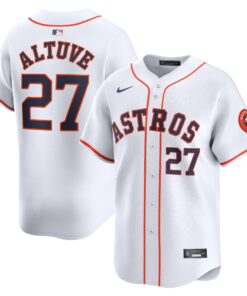 Youth Houston Astros Jose Altuve White Home Limited Player Jersey