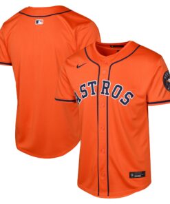 Youth Houston Astros Orange Alternate Limited Jersey