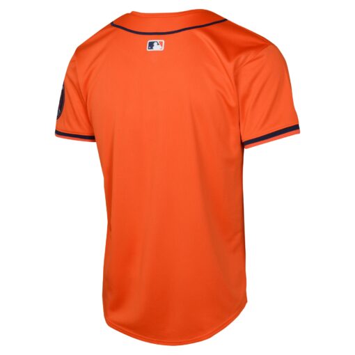 Youth Houston Astros Orange Alternate Limited Jersey - Image 3