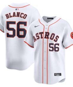 Youth Houston Astros Ronel Blanco White Home Limited Player Jersey