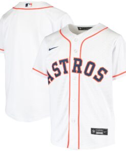 Youth Houston Astros White Home Team Jersey