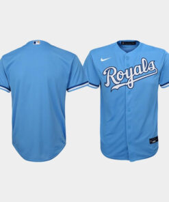 Youth Kansas City Royals Light Blue Alternate Jersey Jersey