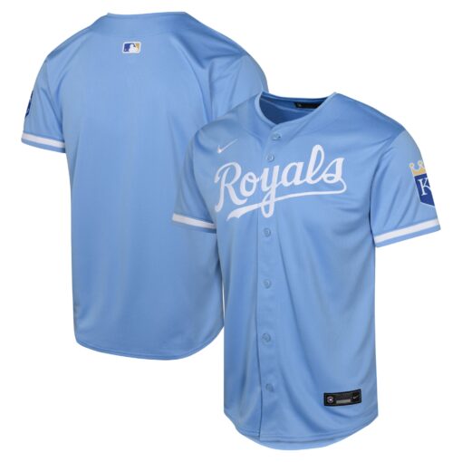 Youth Kansas City Royals Light Blue Alternate Limited Jersey