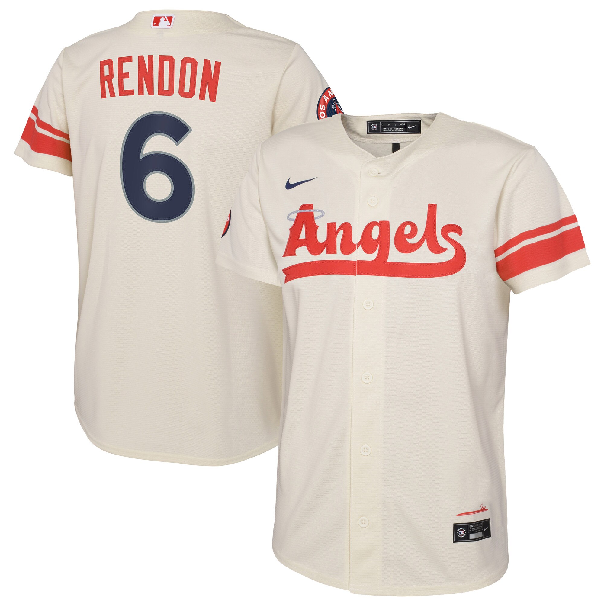 Youth Los Angeles Angels Anthony Rendon Cream City Connect Player Jersey