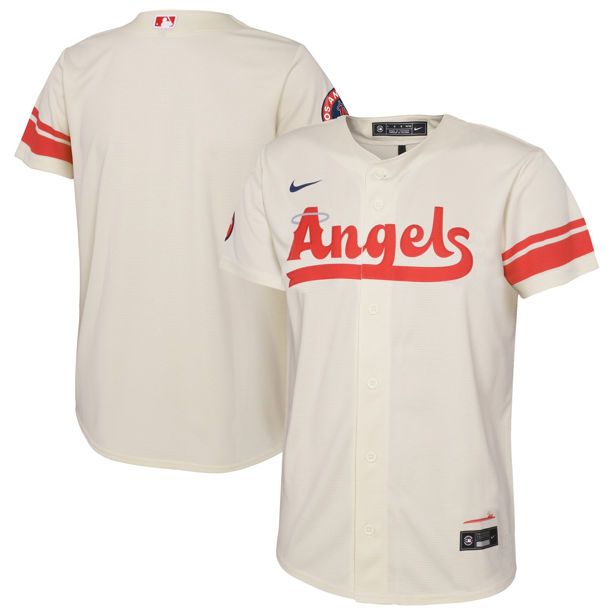 Youth Los Angeles Angels Cream City Connect Team Jersey